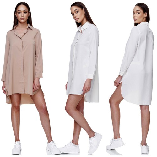 Damen hemd longbluse - damen,