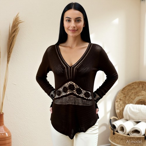 Boho extravagant longshirt - boho,