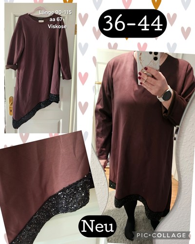 Neu kleid bluse - kleid, longbluse