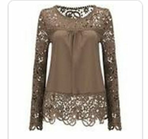 Damen langarm spitze - spitze, lace