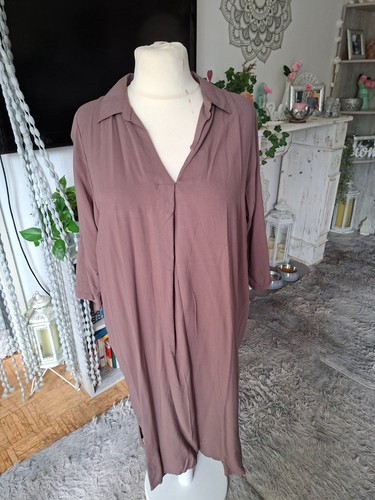 Long bluse kleid tunika - kleid,