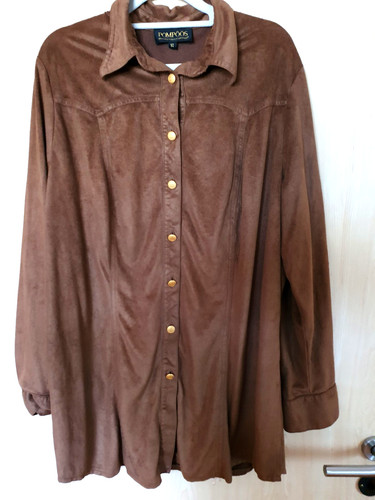 Edle braune bluse - edle, bluse/