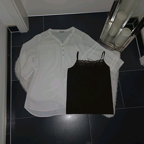 Neu blusenshirt weiß 44 - 42,