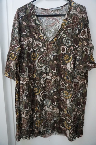 Made italy long bluse kleid - in,