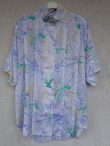 Schöne weiße longbluse mit - weiße,