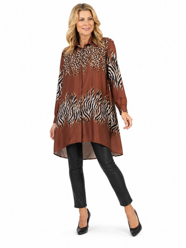 Bluse braun damen - bluse,