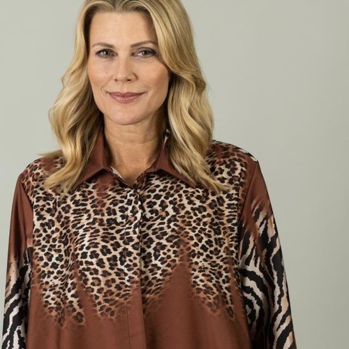 Bluse braun damen - braun, 42/44